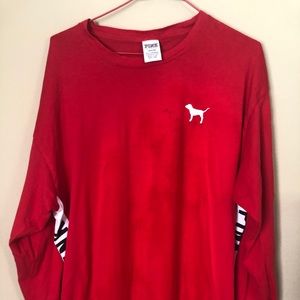 Great Condition! Size L Long sleeve VS PINK Tee